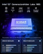 AOC Laptop with N95 [Exceeds Celeron] (up to 3.4 GHz) Notebook 15.6 Inches, 16GB RAM 512GB SSD (up to 2TB), 1080P, Business Laptop, 5G WiFi, BT5.2, Type C, USB, HDMI, Metal Case - Image 3