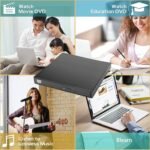 YAODHAOD External CD/DVD Drive, CD RW Reader, DVD Player for Laptop, PC, Mac, Windows 11/10/8/7, Mac, Linux - Image 7
