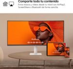 LG 34U601SA-W, Smart Monitor, 34", WQHD Display, 3440x1440, VA Panel, (21:9), webOS24, 300 nits, Remote Control, Tilt, White - Imagen 6