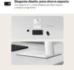 LG 34U601SA-W, Smart Monitor, 34", WQHD Display, 3440x1440, VA Panel, (21:9), webOS24, 300 nits, Remote Control, Tilt, White - Imagen 15