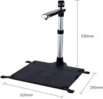 Libros Carner Escáner de cámara de Libro de Doble cámara W1200T Pro 1200DPI HD + 500DPI A3 Tamaño de escaneo rápido for el hogar/Oficina/Escuela Cámara de exploración de Documentos - Imagen 5