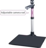 Libros Carner Escáner de cámara de Libro de Doble cámara W1200T Pro 1200DPI HD + 500DPI A3 Tamaño de escaneo rápido for el hogar/Oficina/Escuela Cámara de exploración de Documentos - Imagen 6