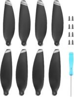 2 Pairs Drone Propellers, PC Drone Propeller Set, Drone Accessories Compatible with Mavic Mini 2(Silver) - Image 2