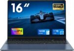 2026 Laptop 16 Inch 16GB RAM 1TB SSD Expansion 1TB Laptop 4 Cores Celeron N150 up to 3.6GHz Win 11 Laptop FHD 1920×1200 USB3.0 BT5.0 WiFi5 HDMI Backlit Keyboard-Blue - Image 2