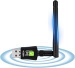 AC600 USB WiFi Adapter for PC, Plug And Play Wi-Fi Receiver Dual Band 5GHz/2.4GHz, 600Mbps Wireless Network Card, Mini USB WiFi Antenna Compatible with Windows 11/10/8/7 /Vista/XP - Imagen 2