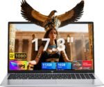 ACEMAGIC 17.3 Inch FHD Laptop Ryzen 3 4300U Up to 3.7 GHz (Exceed N95/N150/3500U/3200U) Laptop 16 GB RAM DDR4 512 GB SSD Expansion 2TB, USB, BT5, HDMI, Battery 6000mAh, Laptop Silver - Imagen 2