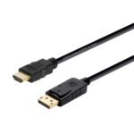 AISENS DISPLAYPORT Male to HDMI Male Cable 2M Black A125-0364 - Imagen 2