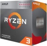 AMD Ryzen 3 3200G Processor (Integrated Radeon Graphics Card, 4 Cores/4 Threads, 65W DTP, Socket AM4, 6MB Cache, Max Boost Clock up to 4.0Ghz, with Wraith Stealth Fan) - Imagen 2