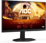 AOC 24G42E Gaming Monitor 24" FHD, 180 Hz, Fast IPS, 1 ms GtG, HDR10, Adaptive Sync., G-Sync Compat., Blue Light (1920x1080, 1x HDMI 2.0, 1x DP 1.4) Black - Imagen 2
