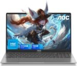 AOC Laptop with N95 [Exceeds Celeron] (up to 3.4 GHz) Notebook 15.6 Inches, 16GB RAM 512GB SSD (up to 2TB), 1080P, Business Laptop, 5G WiFi, BT5.2, Type C, USB, HDMI, Metal Case - Image 2