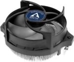 ARCTIC Alpine 23 CO - Disipador de CPU, Enfriador de CPU para AMD AM5 y AM4, Funcionamiento Continuo, con Compuesto Térmico MX-2 Pre-aplicado - Negro - Imagen 2
