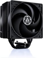 ARCTIC Freezer 36 (Black) - CPU Heatsink, Single Tower CPU Fan with Push-Pull, Two 120mm P Fans with Optimized Pressure, 200–1800 rpm, 4 Heatpipes, incl. MX-6 Thermal Paste - Image 2