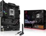ASUS ROG Strix B650E-F Gaming WiFi, AMD Ryzen AM5 ATX Motherboard (12+2 Phase VRM, DDR5, 3 M.2 Slots, PCIe 5.0, WiFi 6E, 2.5G LAN, USB 3.2 Gen 2x2 Type C, Aura Sync RGB) - Imagen 2