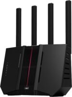 ASUS RT-BE92U BE9700 Tri-Band WiFi 7 Router, Supports New 320MHz Bandwidth and 4096-QAM Detection, MLO, AI WAN, AiMesh Support, Subscription Free Network Security and Full VPN Features - Image 2