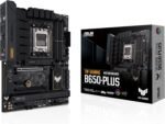 ASUS TUF Gaming B650-PLUS AMD Ryzen AM5 ATX Motherboard (VRM14 Phase, PCIe 5.0 M.2, DDR5, 2.5GB Ethernet, USB4, Aura Sync) - Image 2