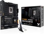 ASUS TUF Gaming B760-PLUS WiFi D4 ATX Motherboard Intel B760 LGA 1700 (PCIe 5.0, Three PCIe 4.0 M.2, 12+1 Phase VRM, 2.5Gb Ethernet, DisplayPort, HDMI, USB 3.2 Gen 2 Type-C Front, Aura Sync) - Imagen 2