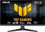 ASUS TUF Gaming VG257Q5A - 24.5-Inch Monitor, Full HD (1920 x 1080), 200Hz, ELMB Sync, 0.5ms GTG (min), Stereo Speakers, DisplayWidget Center, Gaming AI, FreeSync Premium - Imagen 2