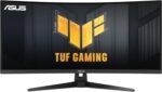 ASUS TUF Gaming VG34VQ3B - 34-Inch WQHD (3440x1440), Curved, 180Hz, ELMB Sync, FreeSync Premium, 1ms MPRT, 90% DCI-P3, DisplayWidget Center - Imagen 2