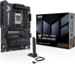 ASUS TUF Gaming X870E-PLUS WIFI7 AMD X870E ATX Motherboard, VRM 16+2+1 Phases, DDR5, PCIe 5.0, Q-Release Slim, M.2, WiFi 7, USB4 Type-C, Aura Sync, AI Cooling II, AI Networking II, and AI Overclocking - Image 2