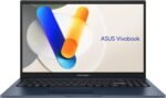 ASUS Vivobook 15 F1504VA-BQ133 – Laptop 15.6 Inch Full HD (Intel Core 5 120U, 16GB RAM, 512GB SSD, Graphics, Without Operating System) Quiet Blue – Spanish QWERTY Keyboard - Imagen 2