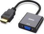 BENFEI HDMI to VGA Adapter 1080P for PC, TV, Laptops and Other HDMI Devices - Black - Image 2