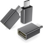 Basesailor USB C to USB Adapter 3Pack,USBC Male to USBA 3.0 Female Converter,Thunderbolt 3 Type C OTG for Apple MacBook Pro Air,iPhone 17 16 16e 15,iPad,Microsoft Surface,Samsung Galaxy S25 S24 - Image 2