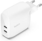 Belkin BoostCharge Dual USB-C Wall Charger with PPS 60W, USB Charger for iPhone 16, 15 and iPad, Samsung Galaxy and Google Pixel, Compatible with USB-C to Lightning Cables and USB-C to USB-C Cables - Image 2