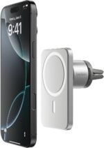 Belkin PRO Car Air Vent Mount with MagSafe for iPhone 13 Series (Magnetic In-Car Docking for iPhone 13 All Models) - Imagen 2