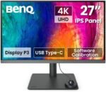 BenQ PD2706U 27-Inch 4K Monitor, 90W USB-C UHD, P3, DisplayHDR 400, IPS Panel, Factory Calibrated, DualView, Darkroom, Animation, CAD/CAM, ePaper, Hotkey Puck G2 and KVM - Image 2