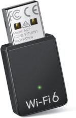 BrosTrend AX900 Mini USB WiFi 6 Linux, Adaptador WiFi USB Linux para PC y Raspberry Pi 2+, Wi-Fi Dongle para Ubuntu, Debian, Mint, Zorin, Windows 7/10/11 etc. Doble Banda 5GHz 600Mbps y 2.4GHz 286Mbps - Image 2