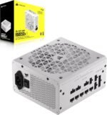 CORSAIR RM850x Shift Fully Modular ATX Power Supply - Modular Side Interface - ATX 3.1 and PCIe 5.1 Compliant - Zero RPM Fan Mode - Efficiency 80 Plus Gold - White - Imagen 2