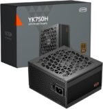CPS Power Supply YK750H, EU Plug 750W, Certified 80 Plus Bronze, ATX 3.1 - Image 2