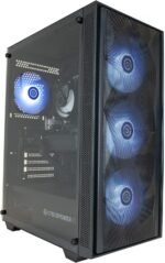 CYBERPOWERPC Wyvern PC Gaming - AMD Ryzen 5 4500, Nvidia RTX 3050, 16GB RAM, 500GB NVMe SSD, 650W 80+ PSU, Wi-Fi, Windows 11, Sylph RGB - Image 2