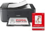 Canon Pixma TR4755i 4-in-1 Multifunction Printer, Compatible with Pixma Print Plan, Scan and Copy, WiFi, Automatic Double-Sided Printing, Black – Includes A4 Photo Paper GP-501, 5 Sheets - Image 2