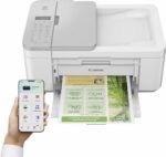 Canon Pixma TR4756i 4-in-1 Multifunction Printer, Compatible with Pixma Print Plan, Print, Scan and Copy, WiFi, XL Cartridges, 20-Sheet ADF, Automatic Double-Sided Printing, White - Imagen 2