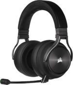 Corsair Virtuoso RGB Wireless XT Multiplatform Gaming Headset with Bluetooth - Dolby Atmos - Omnidirectional Microphone -Compatible iCUE - PC, Mac, PS5, PS4, Nintendo Switch, Mobile - Slate - Image 2