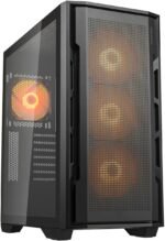 Cougar Uniface RGB Mid Tower - Black Case with 4 ARGB Fans - Image 2