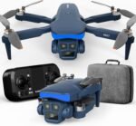 Drone with 1080P HD Camera, 90° Adjustable Lens, Foldable Drone with Brushless Motor, Gesture Control, One Touch Takeoff, 3D Swivels, Headless Mode, Great for Beginners and Adults - Imagen 2