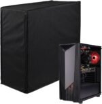 Dust Proof PC Case - Host Computer Case, Host PC Dust Cover, Comfortable Computer Full CPU Case for Desktop PC with Zipper for PC Computer - Imagen 2