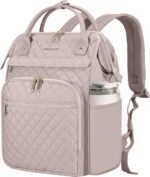 EMPSIGN 17 Inch Laptop Backpack for Women Men, Large Capacity Laptop Work Bag with USB Port, Waterproof Backpack for Teachers, Business - Image 2