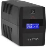 EPYC NYTRO - Pure Sine Wave UPS 800VA/480W Power, Uninterruptible Power Supply for PC Gaming, Mac and Game Consoles, 2 Schuko Outputs; 800VA UPS - Image 2
