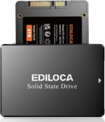 ES106 4TB SSD SATA III 6GB/s 2.5" 3D NAND Internal Hard Drive, Up to 550MB/s Reading, Memory Upgrade and Storage for PC or Laptop (Black) - Image 2