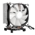 Enfriador de aire RGB CPU con 2 tubos de calor para LGA775 1150 1151 1155 1156 1200 y enchufes Ventilador de refrigeración eficiente para sistemas de escritorio (A400) - Image 2