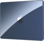 EooCoo Compatible with MacBook Air Case 13 inch M4 M3 M2 2025 2024 2022 Hard Shell for Mac Book Air 13.6 Case A3240 A3113 A2681 Midnight Clear [The Midnight of Mac] Macair Protector - Imagen 2