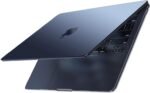 EooCoo Ultra Thin Case Compatible with MacBook Air 13 Inch M4 M3 M2 2025 2024 2022 Hard Shell for Mac Book Air 13.6 inch Case A3240 A3113 A2681 - Midnight Blue Matte Cover [Mac Midnight] - Image 2