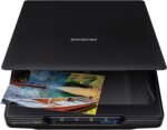 Epson Perfection V39 II - Flat Color Photo and Document Scanner with Optical Resolution of 4800 DPI, Cloud Scanning, USB Power and Removable High Height Cover - Imagen 2