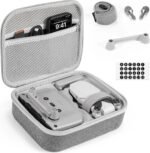 FPVtosky Mini 4K Hard Carrying Case for DJI 2 SE/4K, Drone Accessories, Compact Case with 1 Propeller Holder and 1 Joystick Protector - Imagen 2