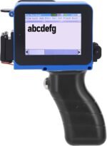 Fafeicy Portable Inkjet Printer, 4.3 Inch Portable Touch Screen LED Encoder for QR Code Barcode Text on Wood Plastic Fabric, Printing - Imagen 2