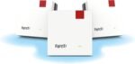 Fritz! Mesh Wi-Fi Set 1600 3 Pack | Mesh WiFi 6 at 3000Mbps | Compatible with All Routers | for Larger Homes (5-7 Rooms) | Free Updates | Warranty 5 jaahr | Made in - Imagen 2