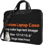 Funda personalizada para laptop, bolsa de mensajero con correa desmontable para portátiles corporativos de 13, 14 y 15.6 pulgadas - Image 2